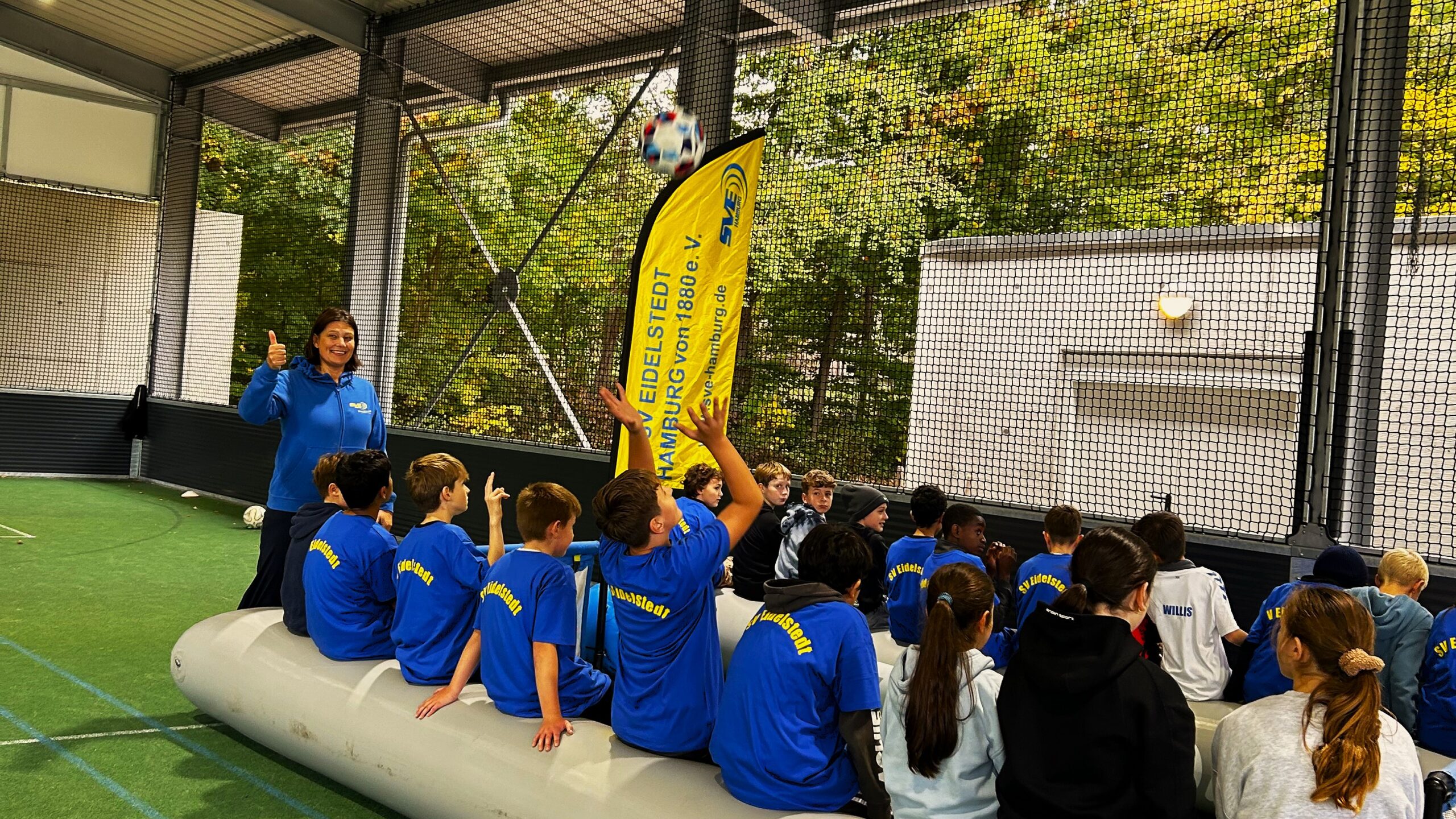 Feierliche Einweihung des Sportparks Steinwiesenweg