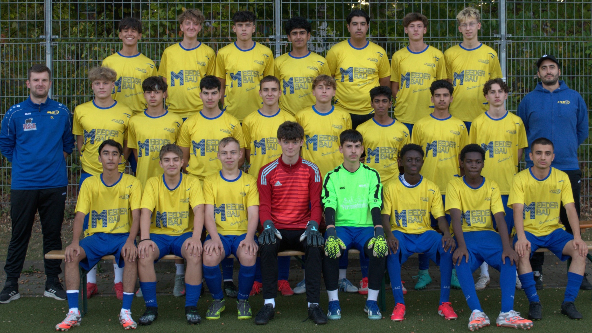 Mannschaftsfoto des Jahrgangs 2009