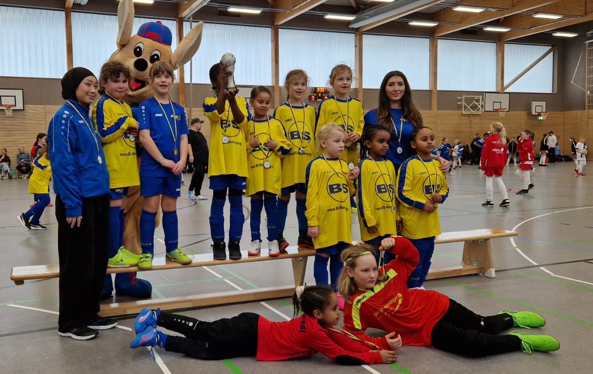 Erfolgreiches SVE-Hallenturnier der E- und F-Mädchen