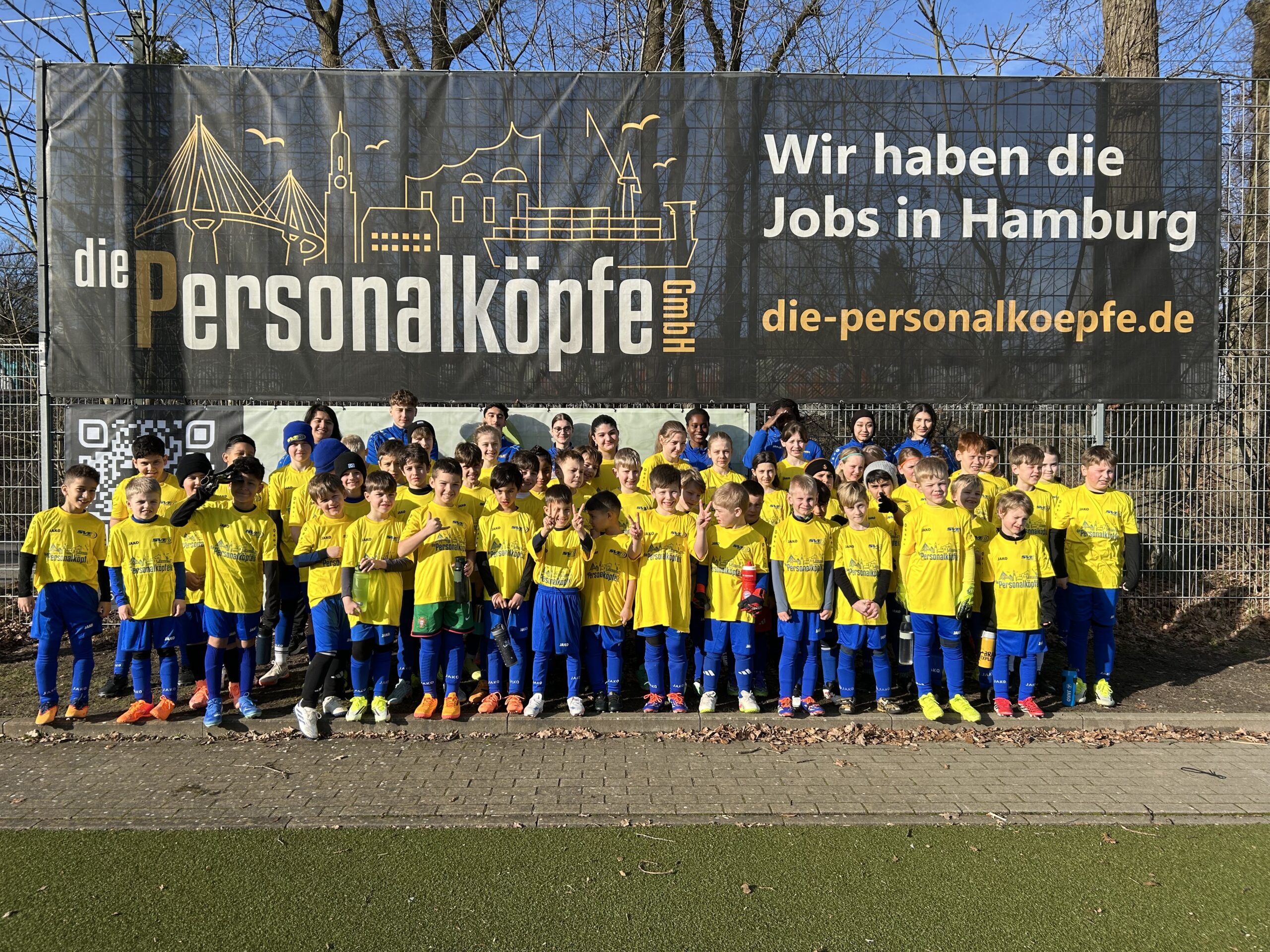 Erste Frühlingssonne im SVE Fußballcamp