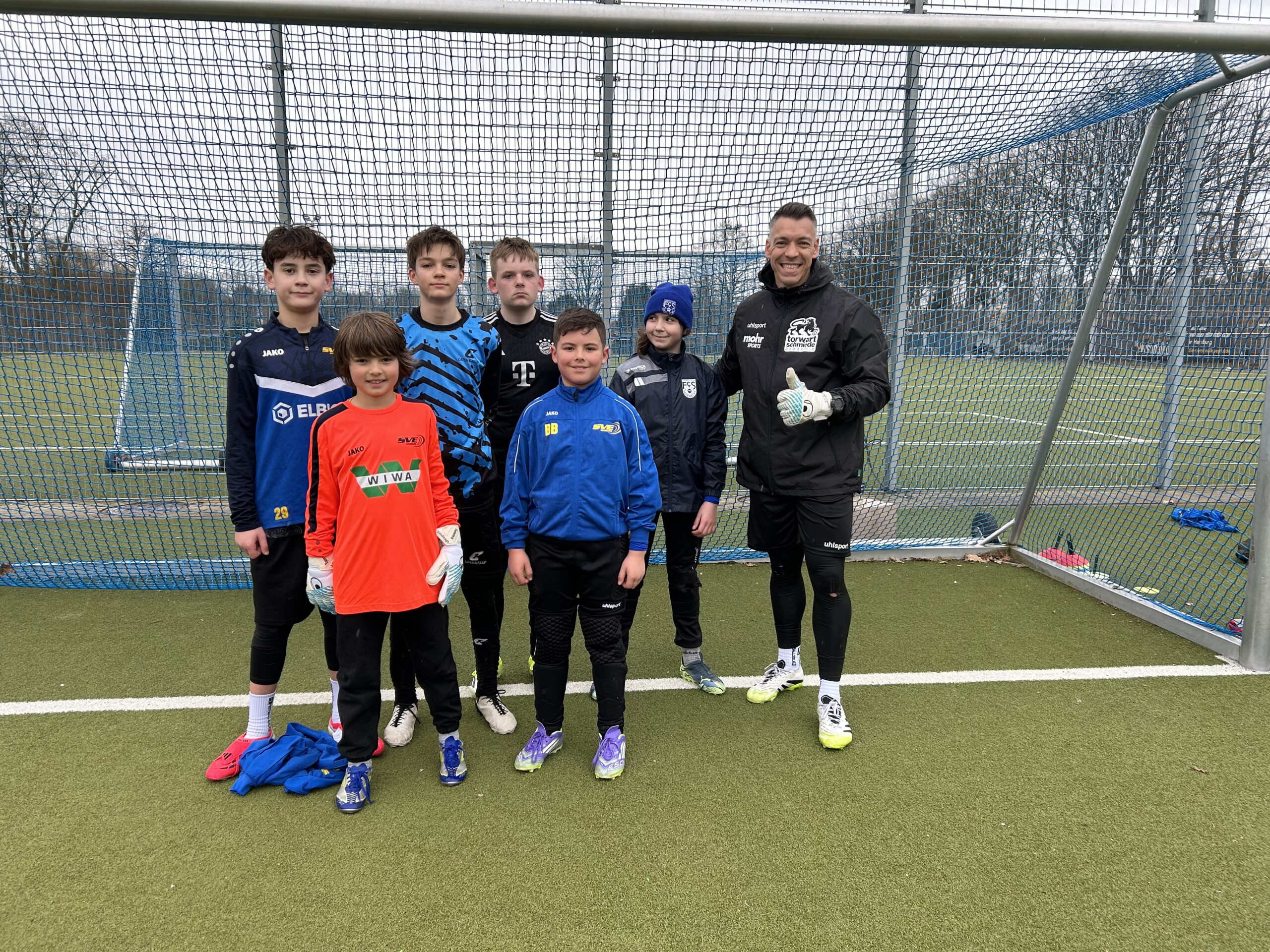 Erster Intensiv-Workshop für Torhüter beim SV Eidelstedt