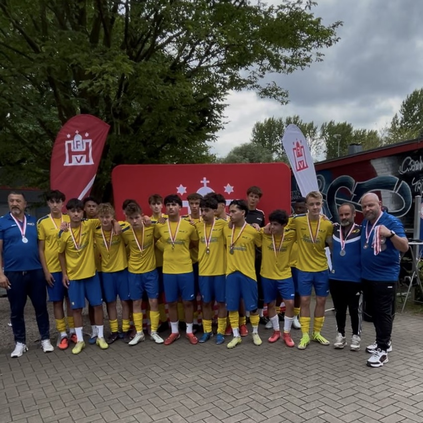 Die 1.B (Jhg.2010) ist Hamburger Vizepokalmeister